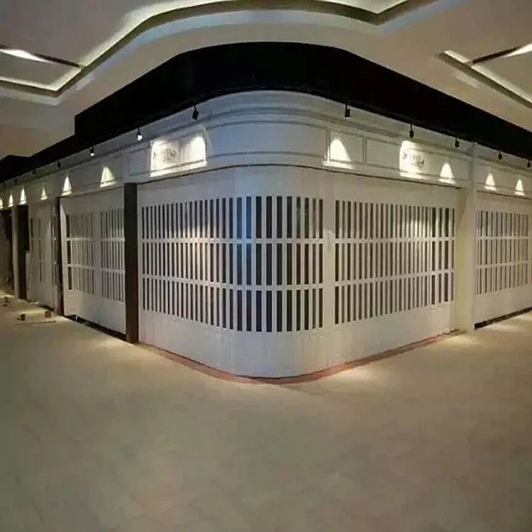 PVC vinila akordeona durvis