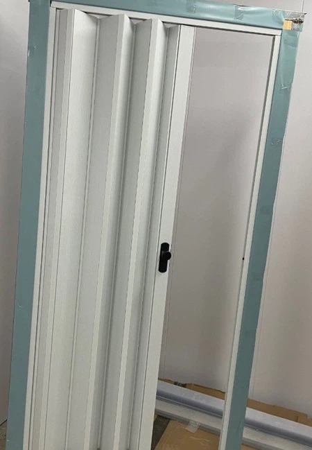 Easy intsall PVC folding door for indoor decoration